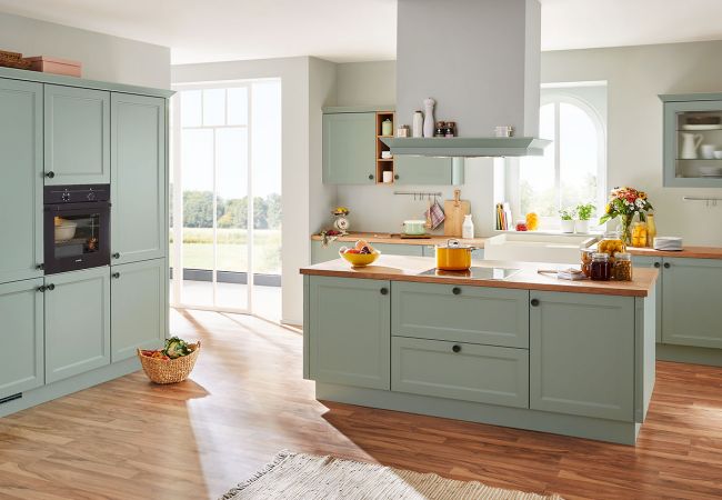 Moderne landelijke keuken